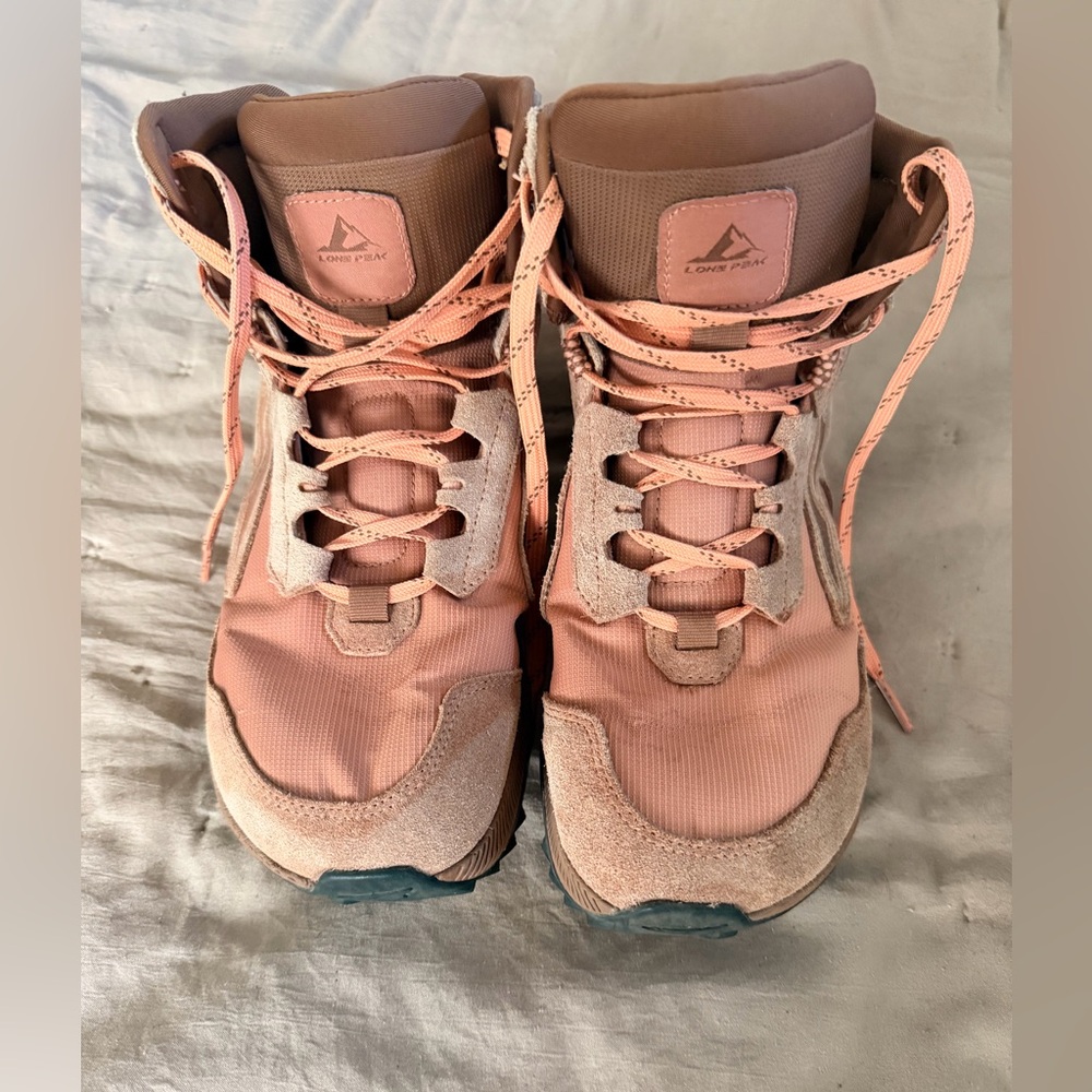 Altra Women's Pink Tan Trail Hiking Shoes